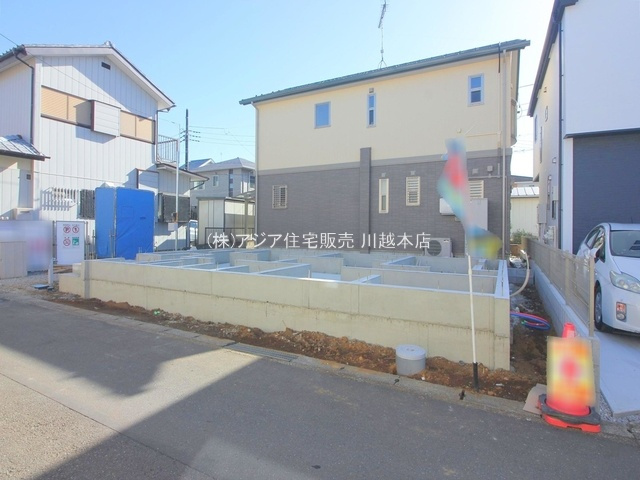 川越市下広谷18期　新築戸建の外観|基礎