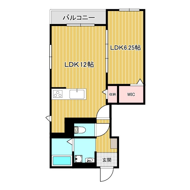 元町ハウスの間取り