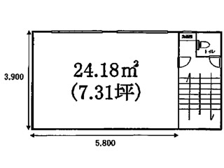 第5森田ビルの間取り