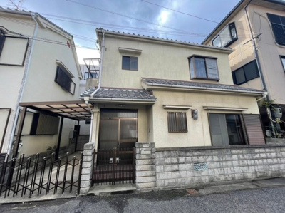 【前面道路含む現地写真】 | 八木北小・平成4年建築・駐車場1台付・岸和田市箕土路町2丁目 | 前面道路含む現地写真です