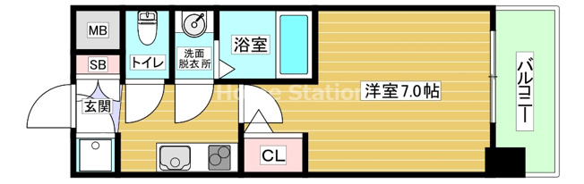 【間取り】 | セレニテ福島カルム