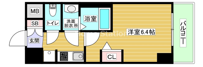 【間取り】 | エステムコート梅田北Ⅱゼニス