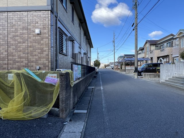 ベルドミール上松Bの周辺|北側接道