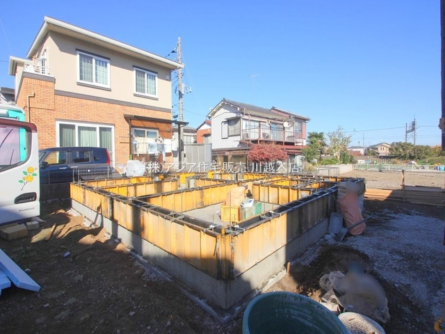 川越市砂第16　新築戸建の外観|基礎