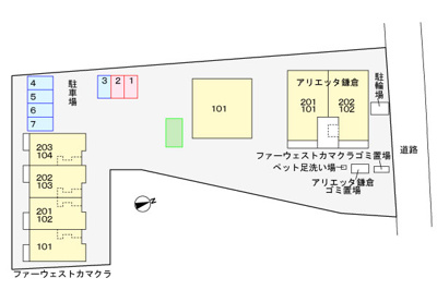 【区画図】 | ファーウエスト鎌倉