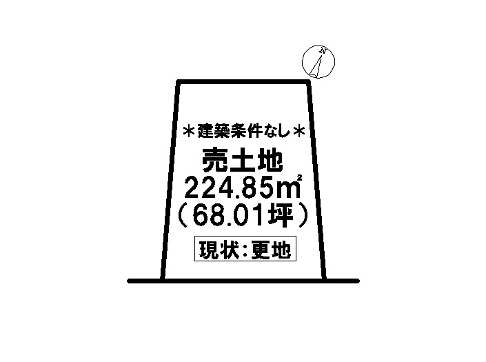 国府町稲葉丘1丁目土地の土地図