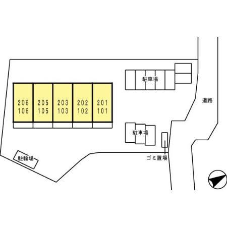 コートクレールの区画図