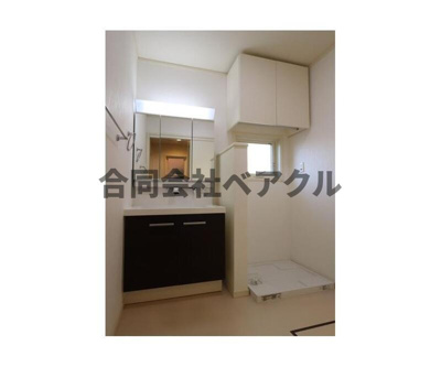 【洗面所】 | Casa　dell’Albero-kaneko-釜座邸 | コンパクトで使いやすい洗面所