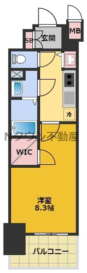 【間取り】 | プレサンス栄ライズ | 間取りです