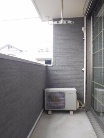 イースト　フィールドのバルコニー