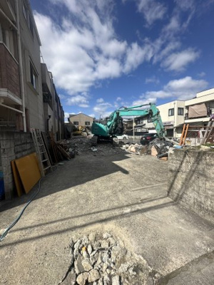 【外観】 | 西野岸ノ下町　売土地（建築条件無） | 周辺にスーパーやコンビニエンスストアがあります♪