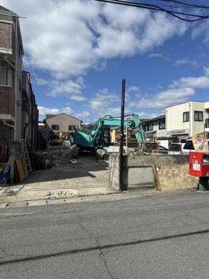 【前面道路含む現地写真】 | 西野岸ノ下町　売土地（建築条件無） | プランや資金計画などお気軽にお尋ねくださいませ♪