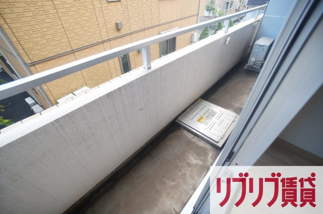 エトワール末広町のバルコニー