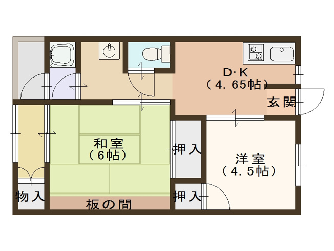 【間取り】 | フジビル