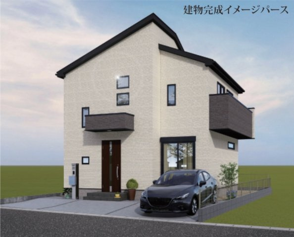 綾瀬市寺尾西　専任物件の外観パース|外観パース