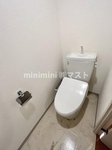 ルクレ阿波座レジデンスのトイレ