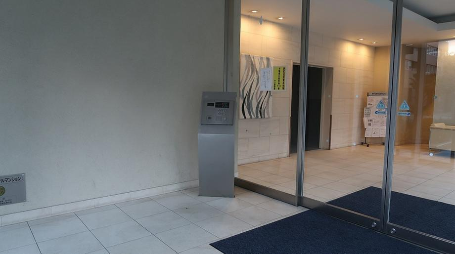 サンマークスだいにちエアタワーレジデンスB棟のエントランス