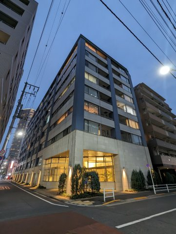 クラリティ・アスールの外観|外観、夜の雰囲気です