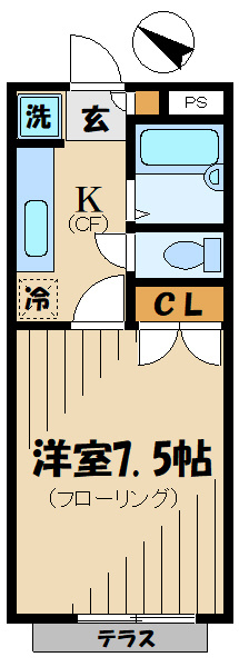 プチメゾン本郷の間取り