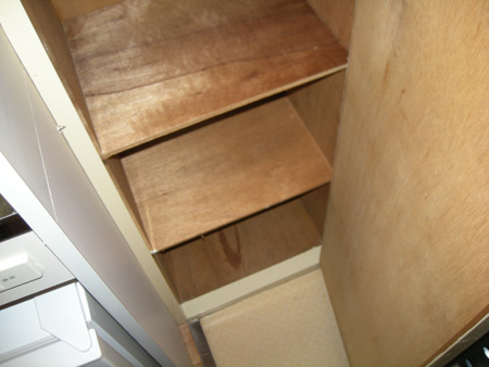 ラフォーレ助松の収納|専用の収納スペースです