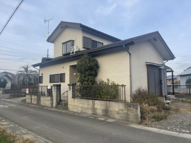 深谷市石塚　中古戸建の外観|現地外観（2023年12月19日）撮影