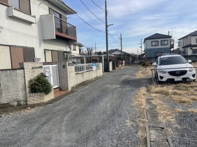 深谷市上野台　中古戸建の前面道路含む現地写真|現地前面道路（2023年12月19日）撮影