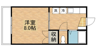 【間取り】 | パークハイツA