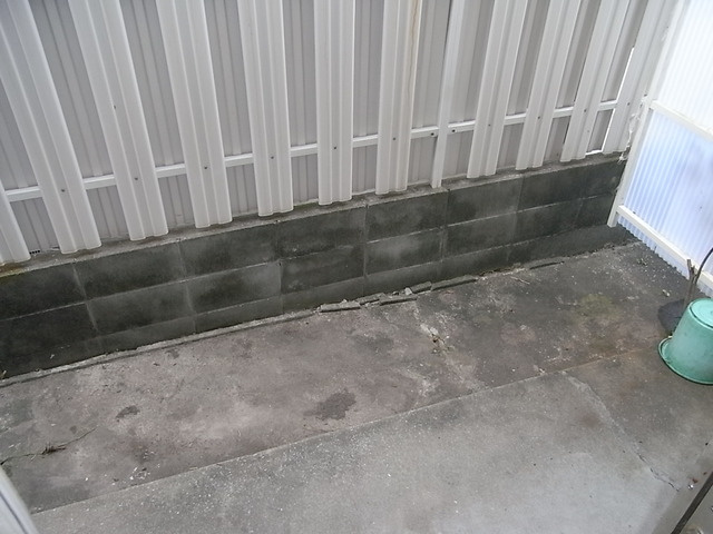 寺口ハイツのバルコニー