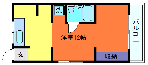 寺口ハイツの間取り
