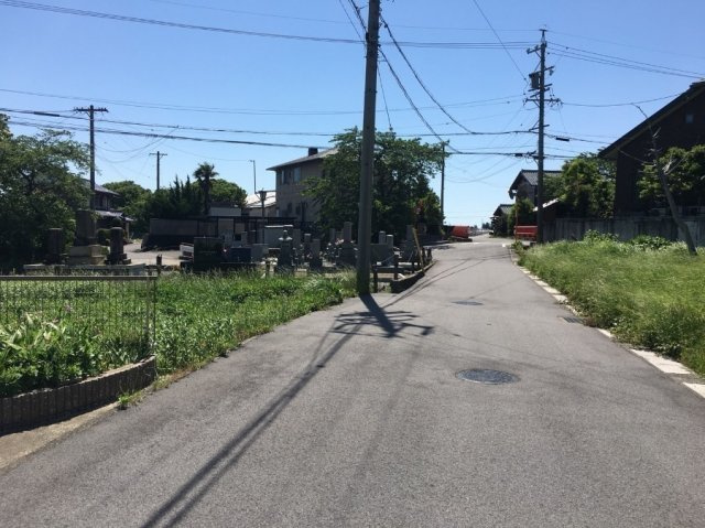 【商談中】売土地　不破郡垂井町宮代　101.57坪の前面道路含む現地写真