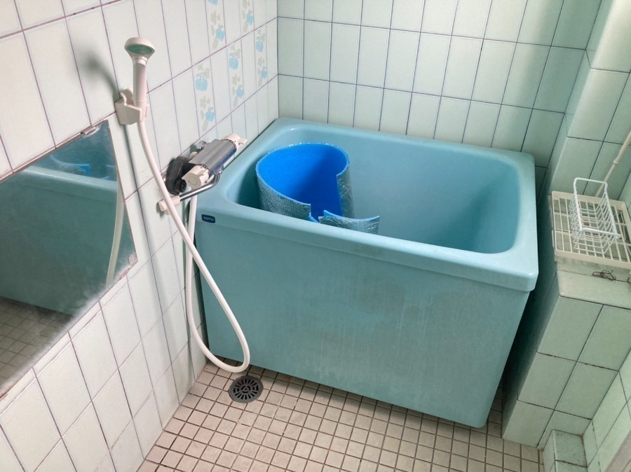 中古戸建　大垣市中川町４丁目　昭和59年築の浴室|２階浴室