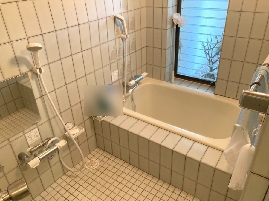 中古戸建　大垣市中川町４丁目　昭和59年築の浴室|1階浴室