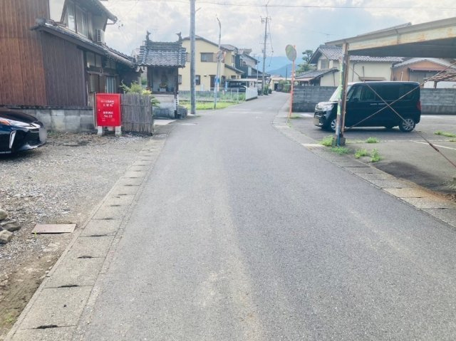 売土地　揖斐郡大野町黒野　66.12坪の前面道路含む現地写真|現地(2023年7月15日)撮影
