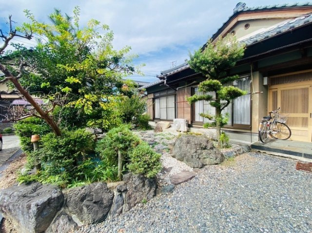 中古戸建　大垣市林町7丁目　平成8年築　平屋建ての外観|現地（2023年10月2日）撮影