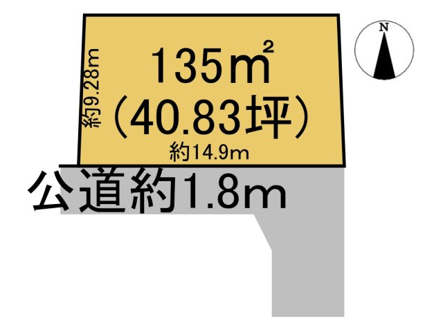 売土地　揖斐郡池田町六之井　40.83坪