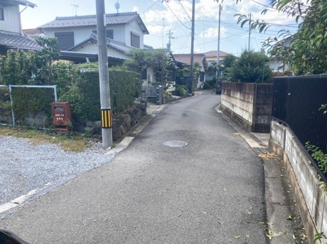 売土地　大垣市室村町1丁目　35.99坪の前面道路含む現地写真|現地(2023年11月7日)撮影