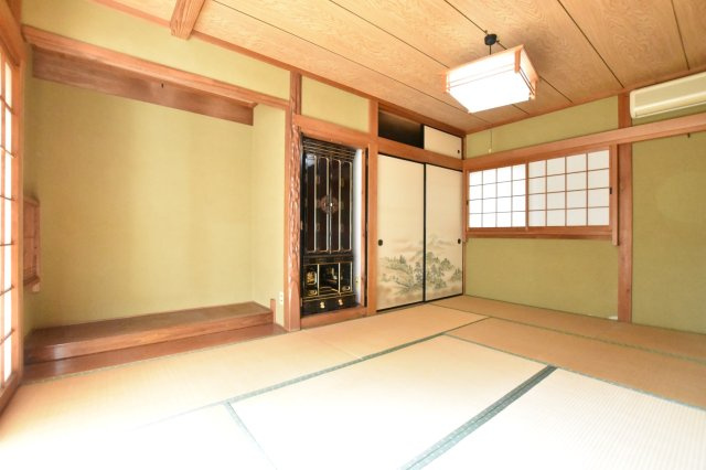 中古戸建　大垣市八島町　昭和44年築の和室|1階和室