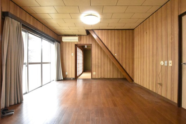 中古戸建　大垣市八島町　昭和44年築の居間・リビング|リビング