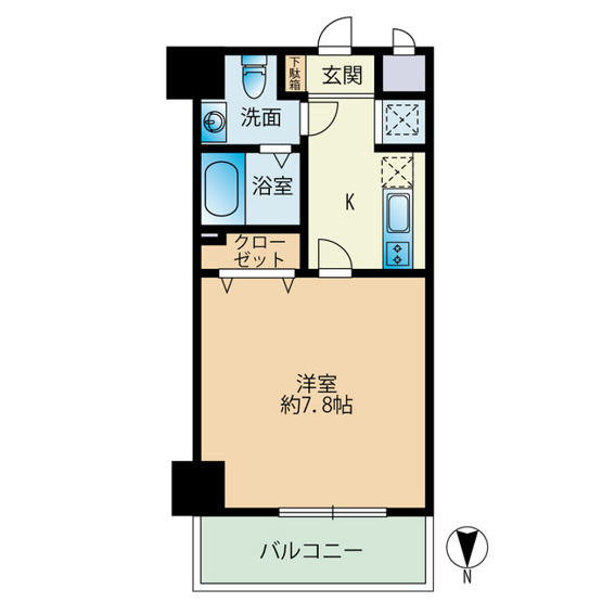 【間取り】 | アクアシティ西公園 | 現況優先。