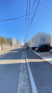 【前面道路含む現地写真】
