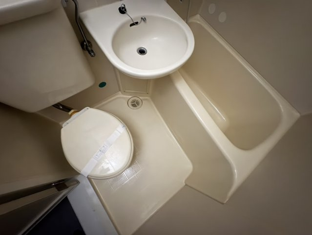 メゾン藤の浴室