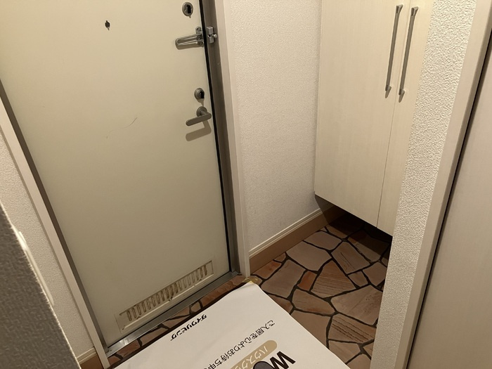 クレール市川の玄関