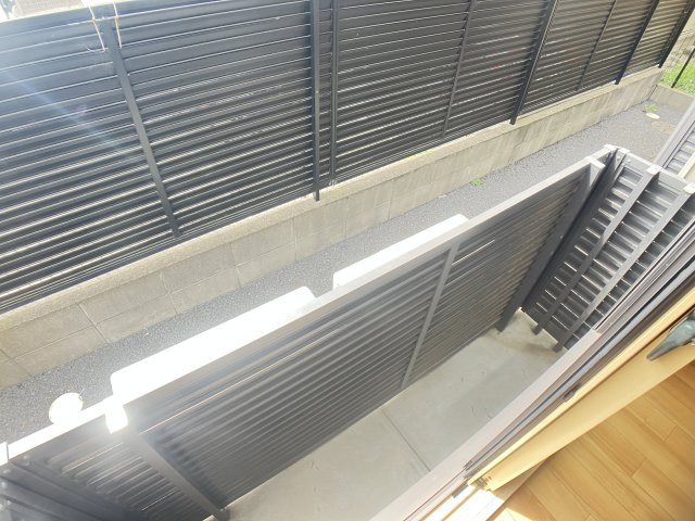 マグノリアコートのバルコニー