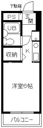 KI-3ビルの間取り
