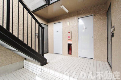 【ロビー】 | ハイツ森III | 毎日通るロビーはこのようになっています