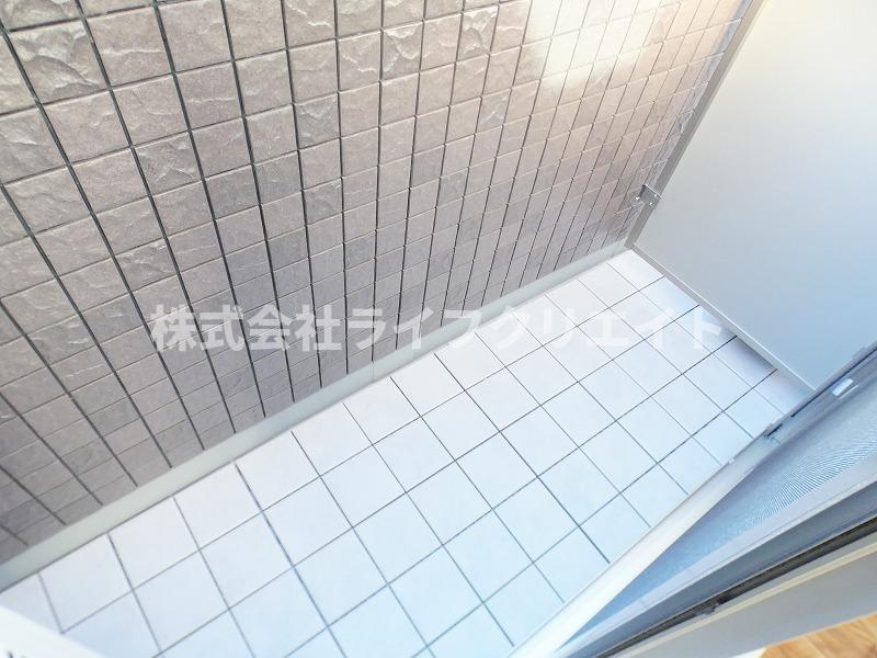 CASA ISORAのバルコニー