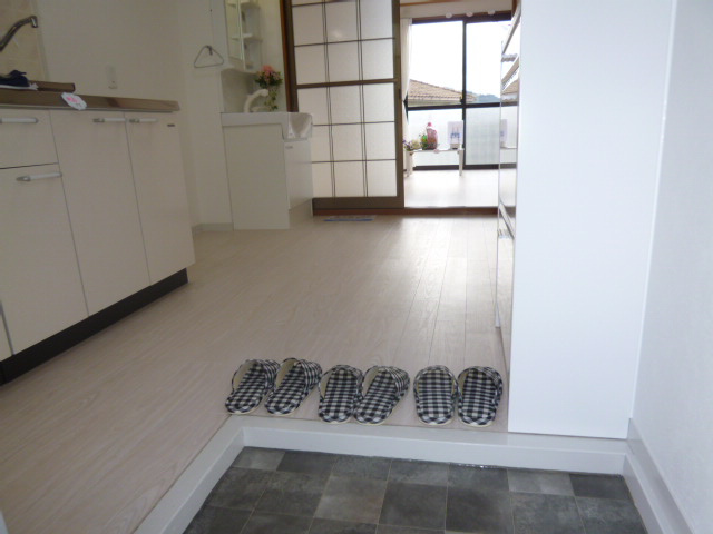 グリーンヒルズＫの玄関