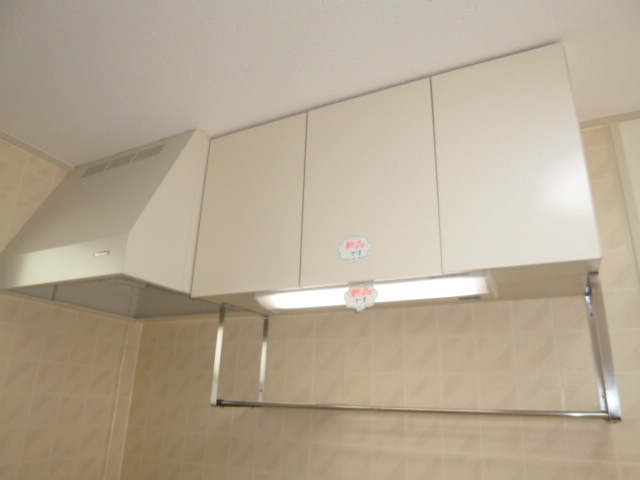 グリーンヒルズＫのキッチン|キッチン上収納