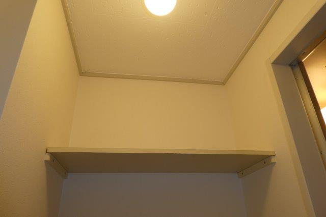 グリーンヒルズＫの洗面所|洗濯機上棚