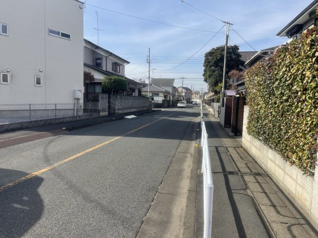 深谷市上柴町西５丁目　中古戸建の前面道路含む現地写真|現地前面道路（2023年12月19日）撮影